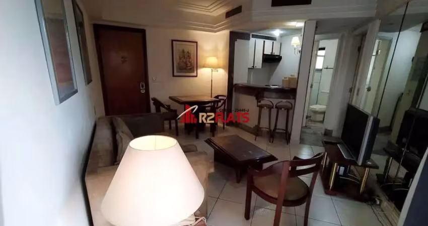 Flat com 1 quarto para alugar na Avenida Cidade Jardim, 411, Itaim Bibi, São Paulo