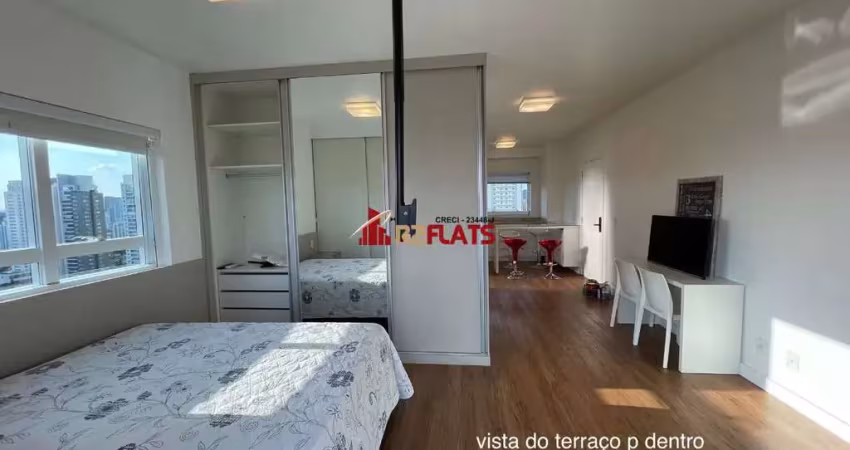 Apartamento com 1 quarto para alugar na Avenida Portugal, 1278, Brooklin, São Paulo