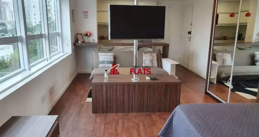 Apartamento com 1 quarto para alugar na Avenida Portugal, 1278, Brooklin, São Paulo