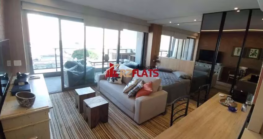 Apartamento com 1 quarto para alugar na Rua Nova York, 245, Brooklin, São Paulo