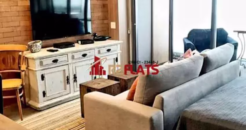 Apartamento com 1 quarto para alugar na Rua Nova York, 245, Brooklin, São Paulo