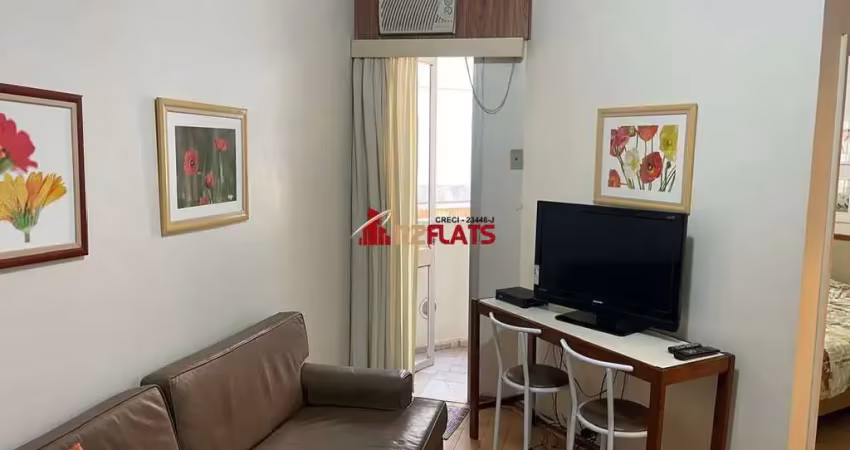 Flat com 1 quarto para alugar na Alameda Campinas, 675, Jardins, São Paulo