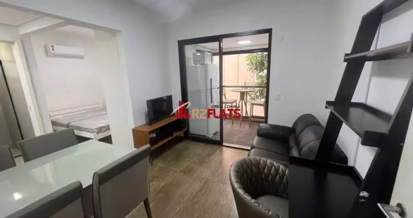 Flat com 1 quarto para alugar na Rua Batataes, 80, Jardins, São Paulo