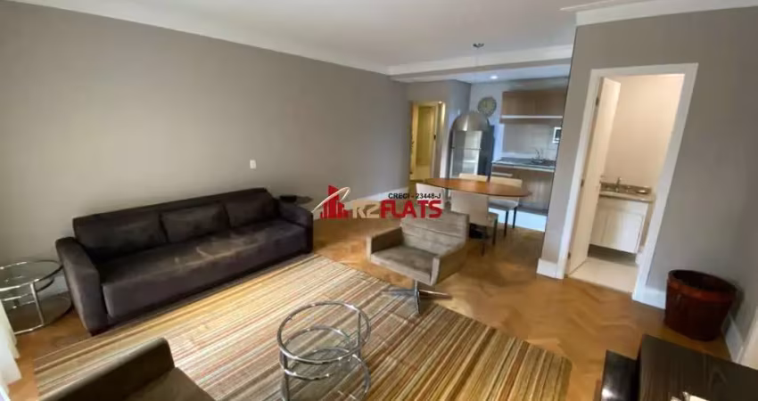 Flat com 1 quarto para alugar na Alameda Ministro Rocha Azevedo, 38, Jardins, São Paulo