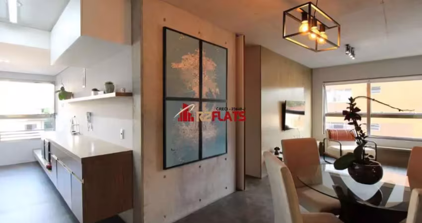 Flat com 2 quartos para alugar na Rua Joaquim Guarani, 485, Brooklin, São Paulo
