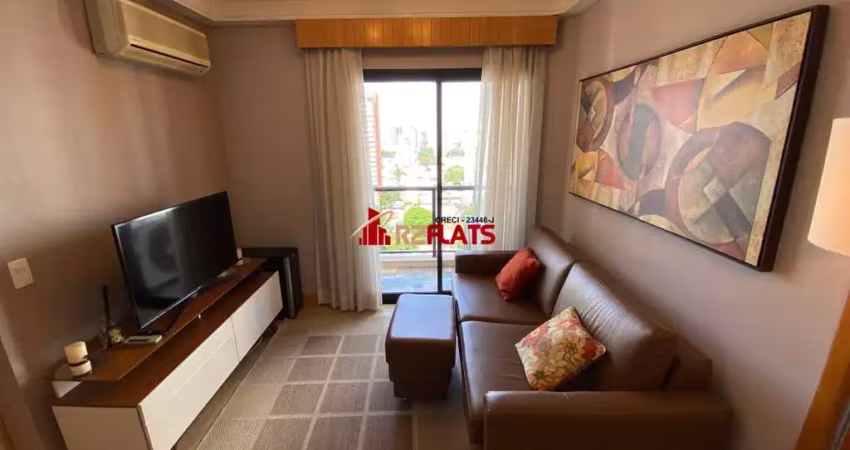 Flat com 1 quarto para alugar na Rua Pintassilgo, 477, Moema, São Paulo
