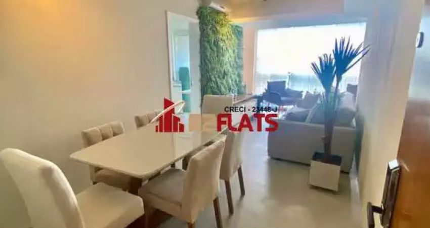 Flat com 1 quarto para alugar na Rua Diogo Jácome, 554, Vila Nova Conceição, São Paulo