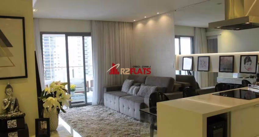 FLAT LUXUOSO NA VILA OLÍMPIA PARA LOCAÇÃO !! 106m² e 1 DORMITÓRIO