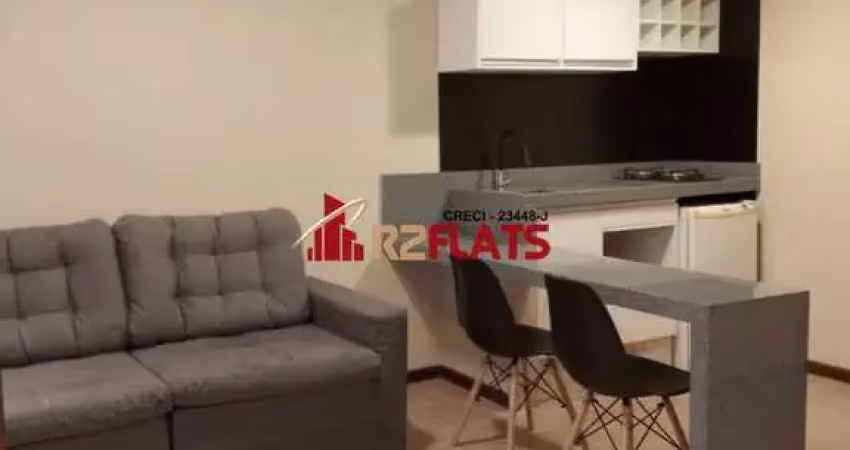 Flat com 1 quarto para alugar na Rua Guarará, 511, Jardins, São Paulo