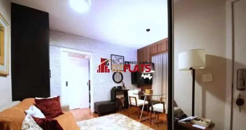Apartamento com 1 quarto para alugar na Rua Ribeiro do Vale, 152, Brooklin, São Paulo