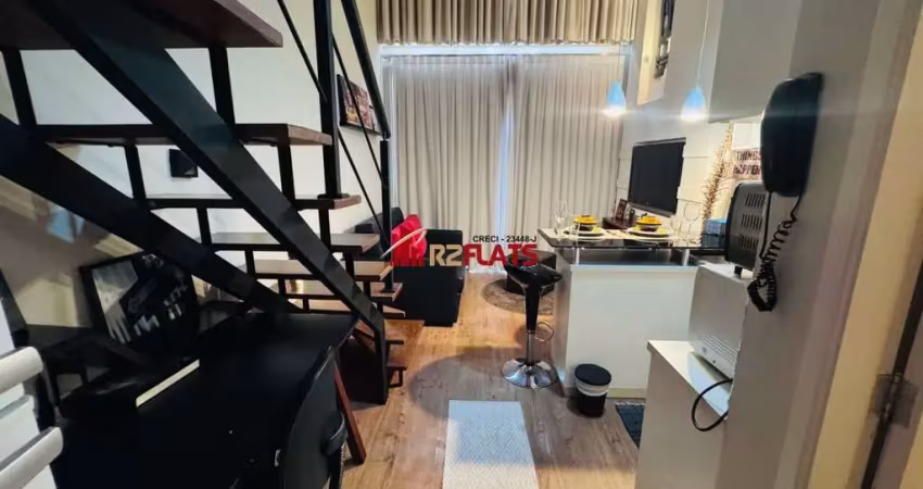 Flat com ótimo preço no bairro Brooklin. Confira!