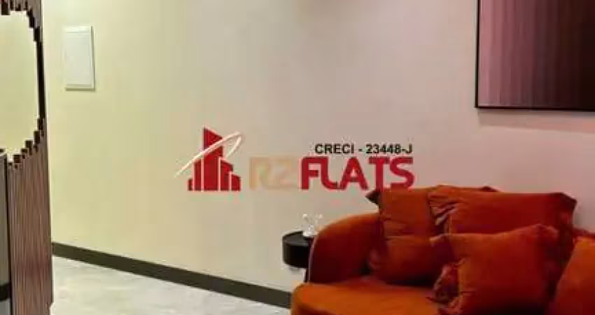 Flat com 2 quartos para alugar na Rua Sampaio Viana, 425, Paraíso, São Paulo