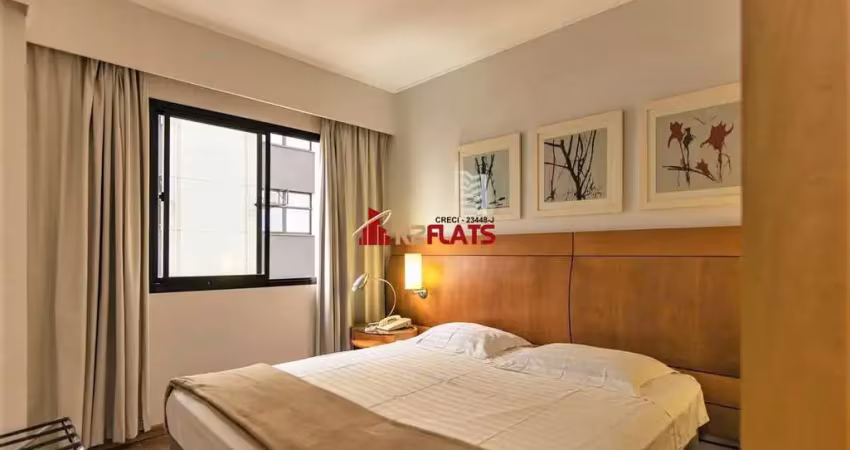 Flat com 1 quarto à venda na Avenida Rouxinol, 87, Moema, São Paulo
