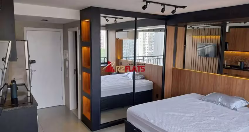 Flat com 1 quarto à venda na Avenida das Carinas, 301, Indianópolis, São Paulo