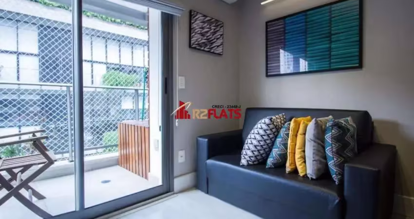 Flat com 1 quarto à venda na Rua Natingui, 930, Pinheiros, São Paulo