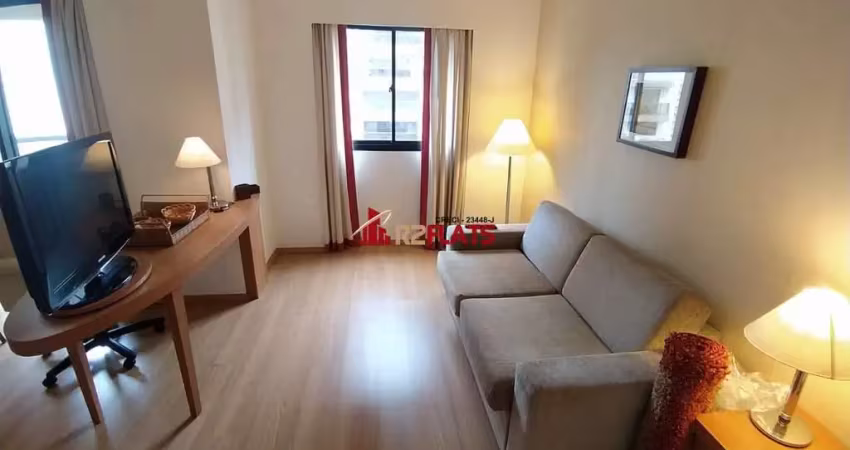 Flat com 1 quarto à venda na Rua Jerônimo da Veiga, 248, Itaim Bibi, São Paulo
