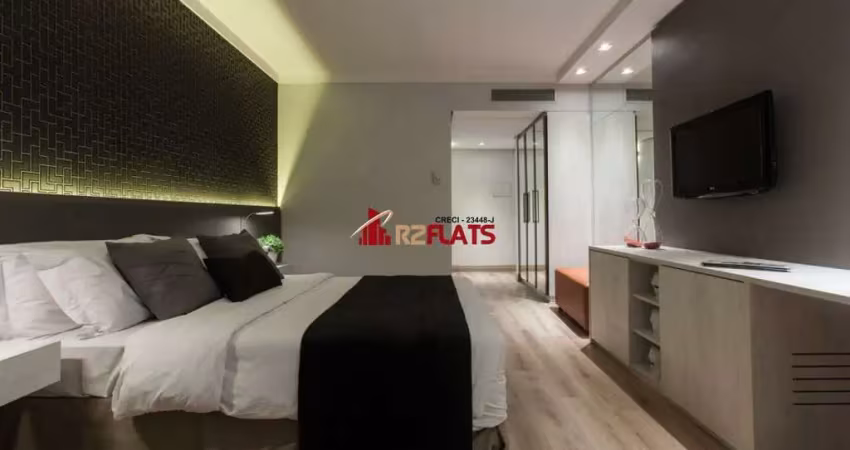 Flat com 1 quarto à venda na Rua Alcides Lourenço da Rocha, 136, Brooklin, São Paulo