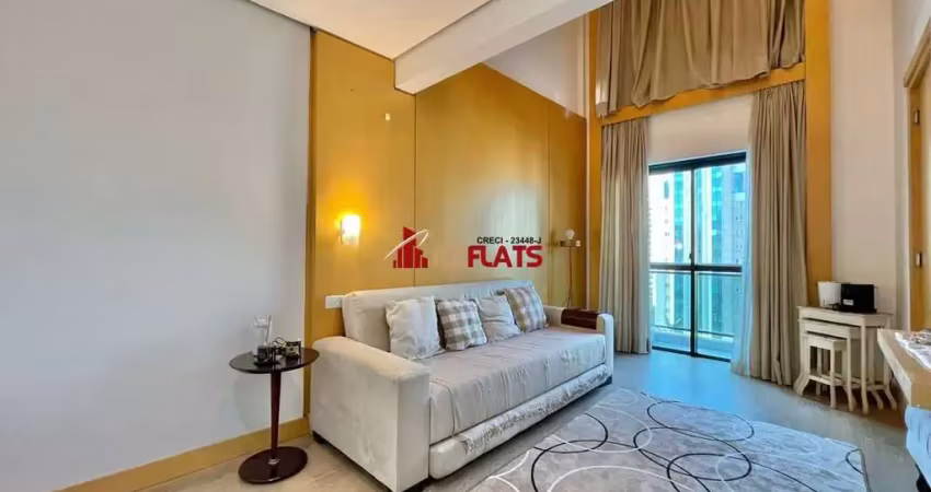 Apartamento com 1 quarto para alugar na Avenida Ibijaú, 355, Moema, São Paulo