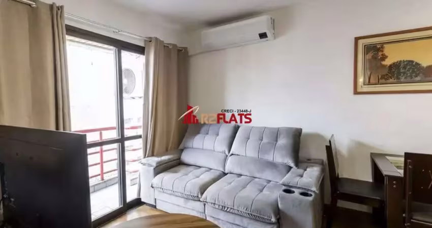 Flat com 1 quarto para alugar na Alameda Jauaperi, 1083, Moema, São Paulo