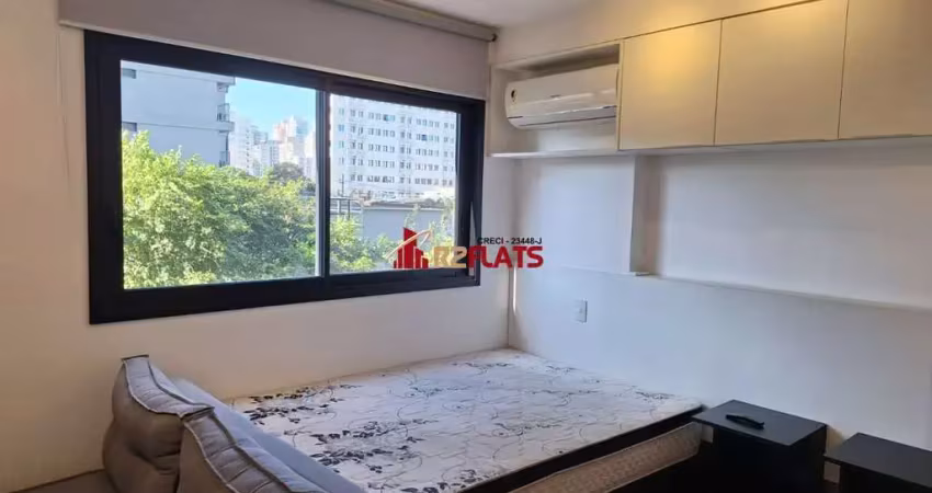 Flat com 1 quarto à venda na Avenida das Carinas, 301, Indianópolis, São Paulo