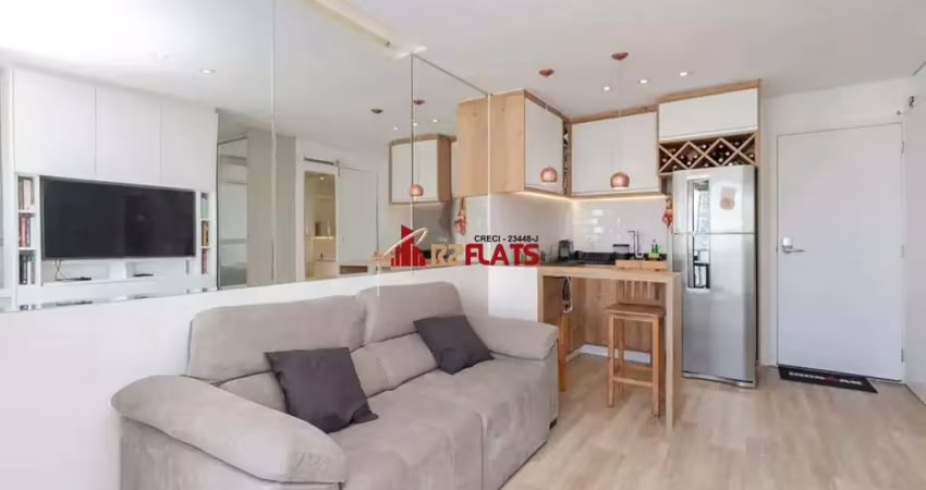 Flat com 1 quarto à venda na Rua Henri Dunant, 1066, Chácara Santo Antônio, São Paulo