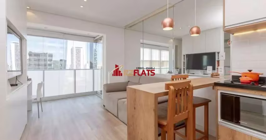 Flat com 1 quarto à venda na Rua Henri Dunant, 1066, Chácara Santo Antônio, São Paulo
