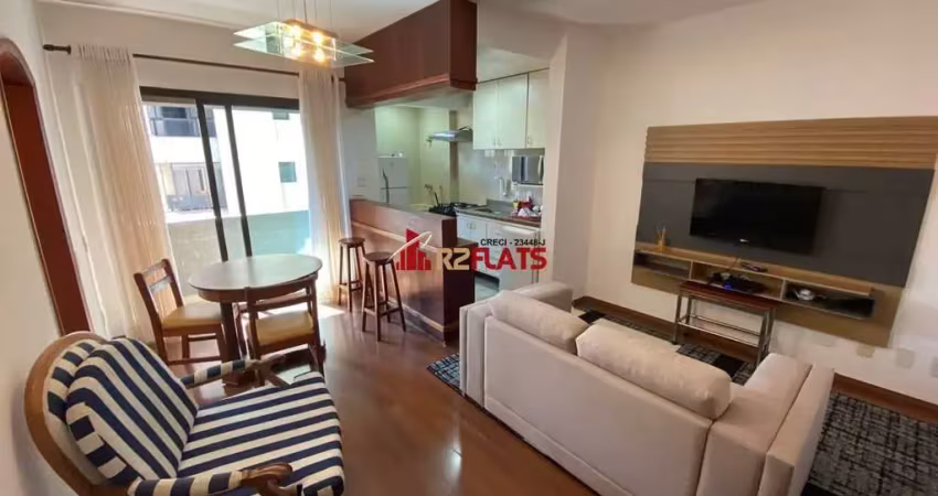Flat com 1 quarto para alugar na Rua Araguari, 711, Moema, São Paulo