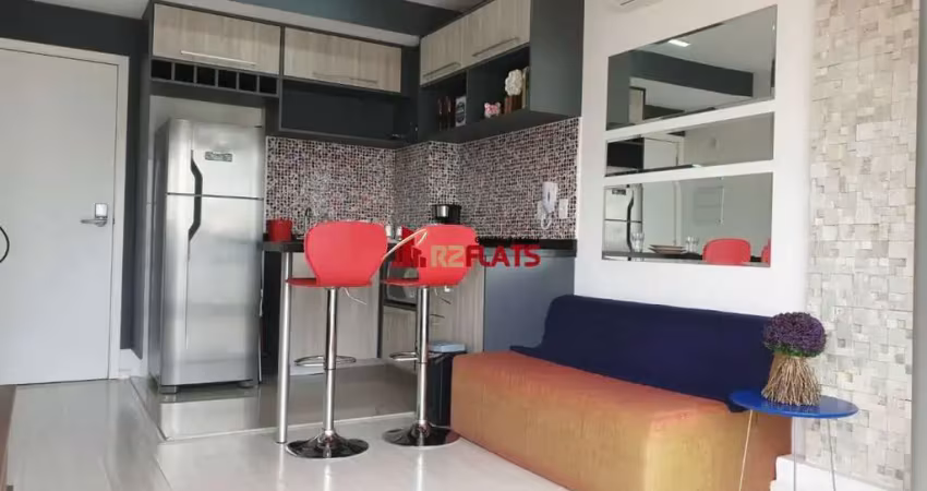 Apartamento com 1 quarto para alugar na Rua Henri Dunant, 1066, Brooklin, São Paulo