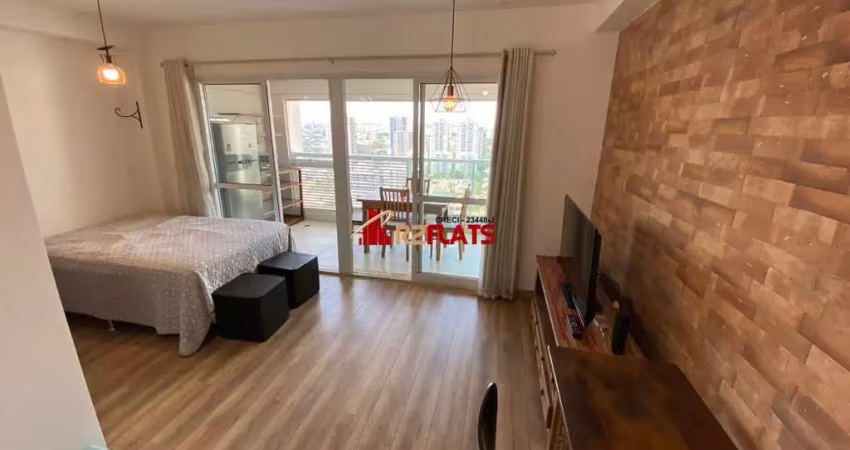 Apartamento com 1 quarto para alugar na Avenida Santo Amaro, 3131, Brooklin, São Paulo