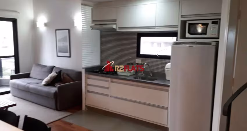 Flat com 1 quarto à venda na Avenida Moema, 177, Moema, São Paulo