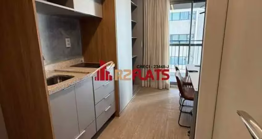 Flat com 1 quarto para alugar na Avenida Jamaris, 87, Moema, São Paulo