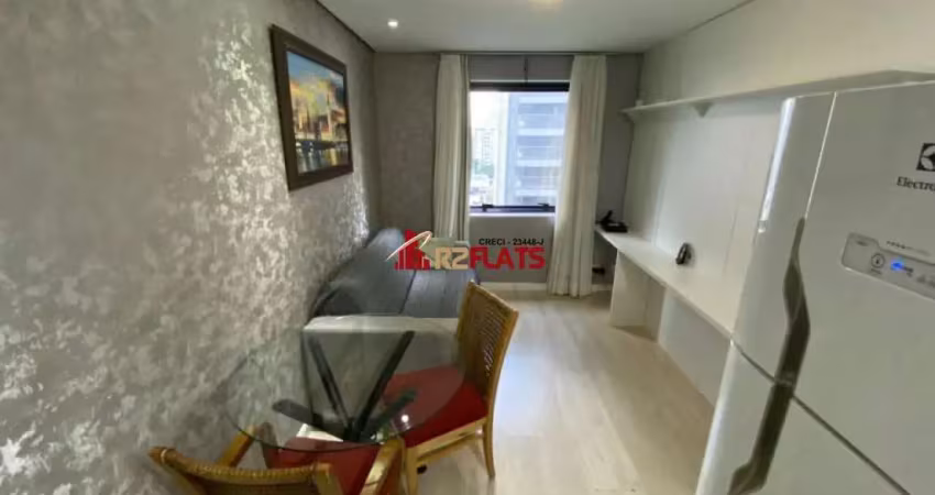 Flat com 1 quarto à venda na Avenida Jamaris, 101, Moema, São Paulo
