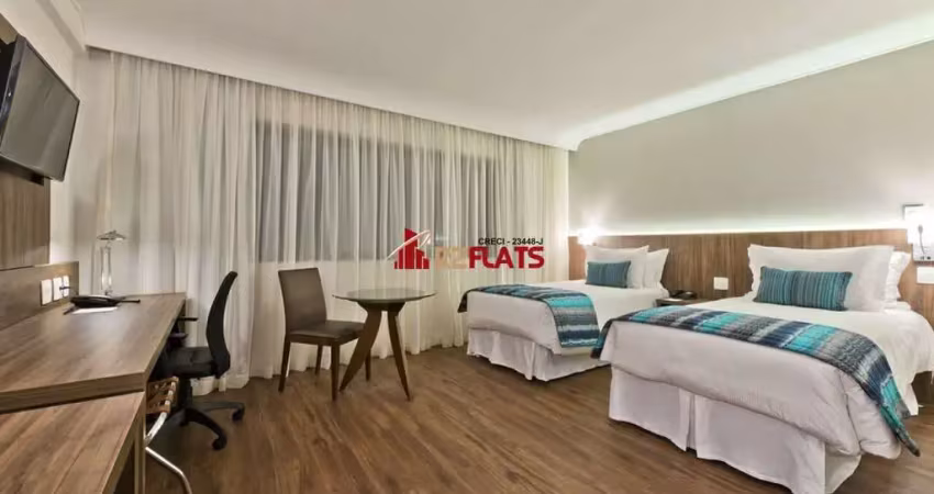 Flat com 1 quarto à venda na Avenida Ibirapuera, 2534, Moema, São Paulo