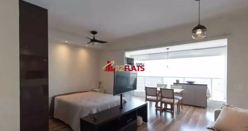 Flat com 1 quarto para alugar na Avenida Santo Amaro, 3131, Brooklin, São Paulo
