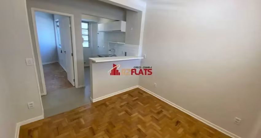Flat com 1 quarto à venda na Rua Martim Francisco, 334, Higienópolis, São Paulo