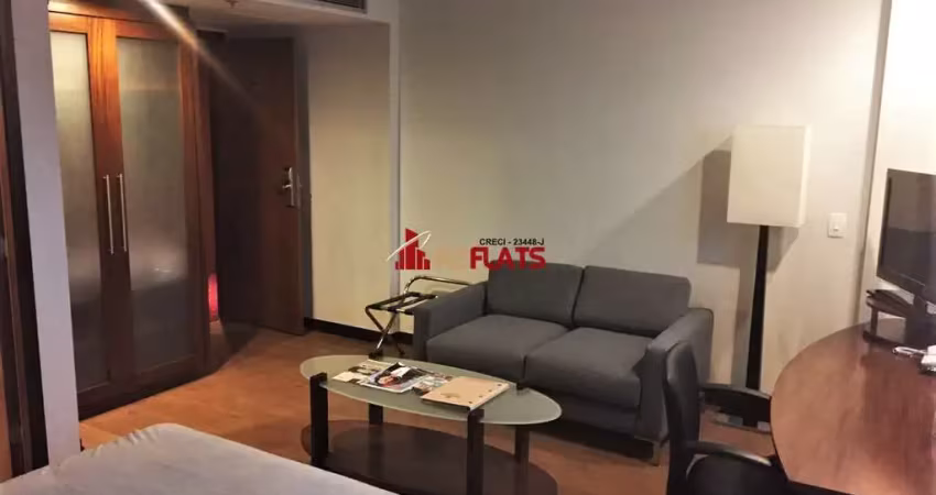 Flat com 1 quarto para alugar na Avenida Ibirapuera, 2927, Indianópolis, São Paulo