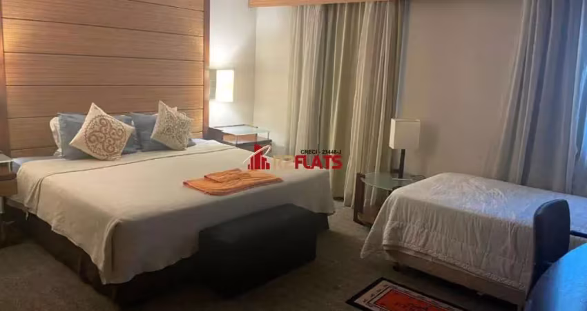 Flat com 2 quartos para alugar na Avenida Ibirapuera, 2927, Indianópolis, São Paulo