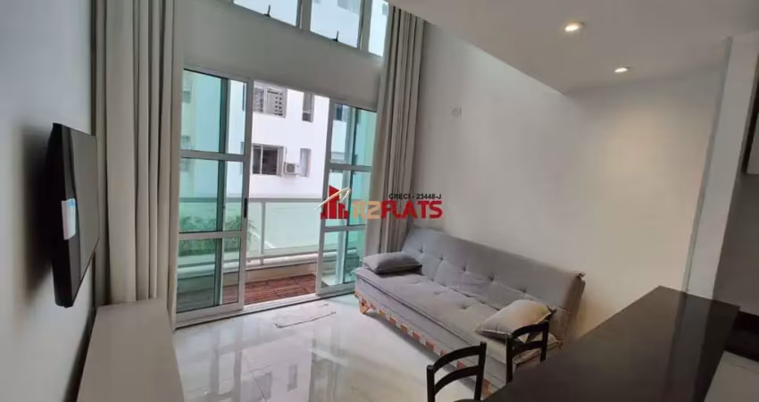 Apartamento com 1 quarto para alugar na Avenida Rouxinol, 77, Moema, São Paulo