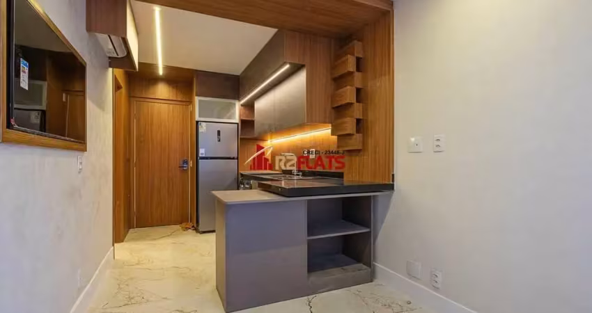 Flat com 1 quarto para alugar na Rua Potiguar Medeiros, 67, Pinheiros, São Paulo