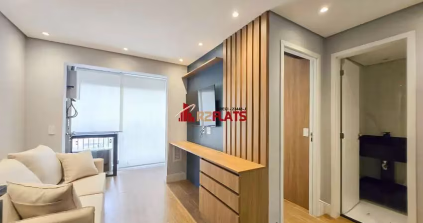 Flat com 1 quarto para alugar na Alameda dos Maracatins, 280, Indianópolis, São Paulo