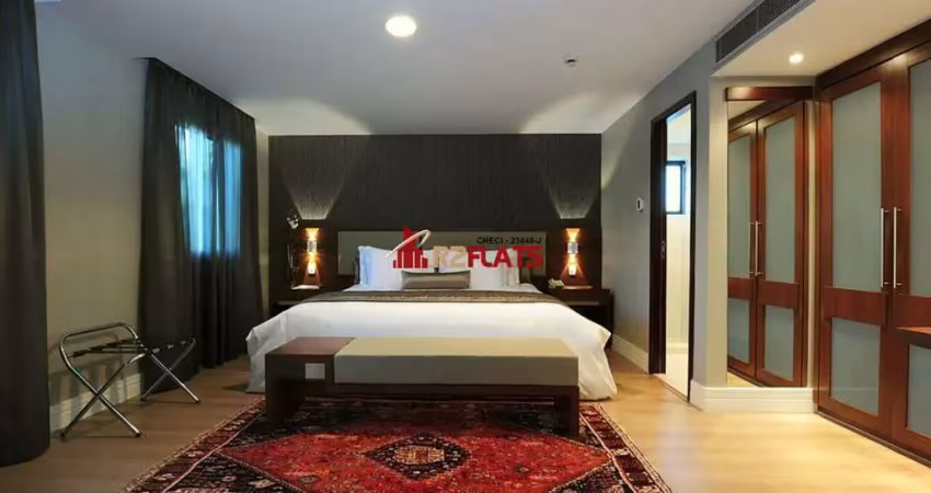 Flat com 1 quarto à venda na Avenida Ibirapuera, 2927, Indianópolis, São Paulo