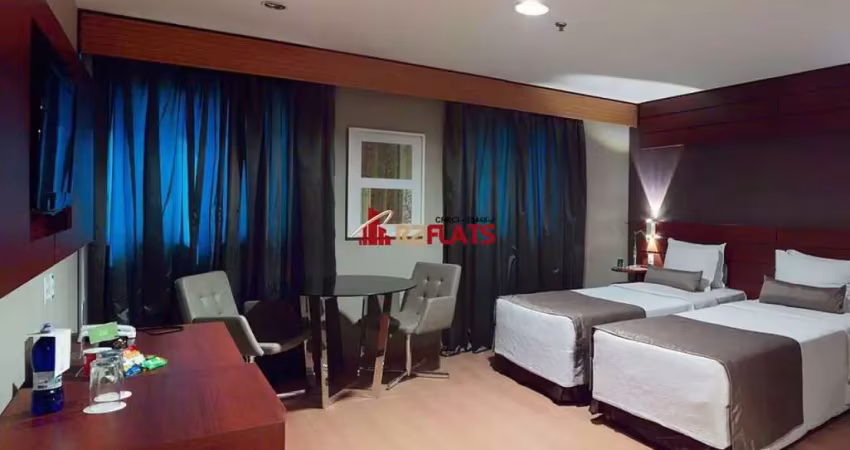 Flat com 1 quarto à venda na Avenida Ibirapuera, 2927, Indianópolis, São Paulo