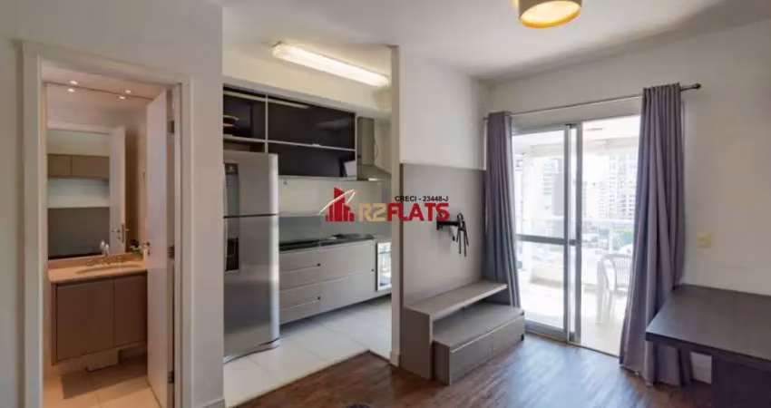 Flat com 1 quarto à venda na Avenida Aratãs, 400, Moema, São Paulo