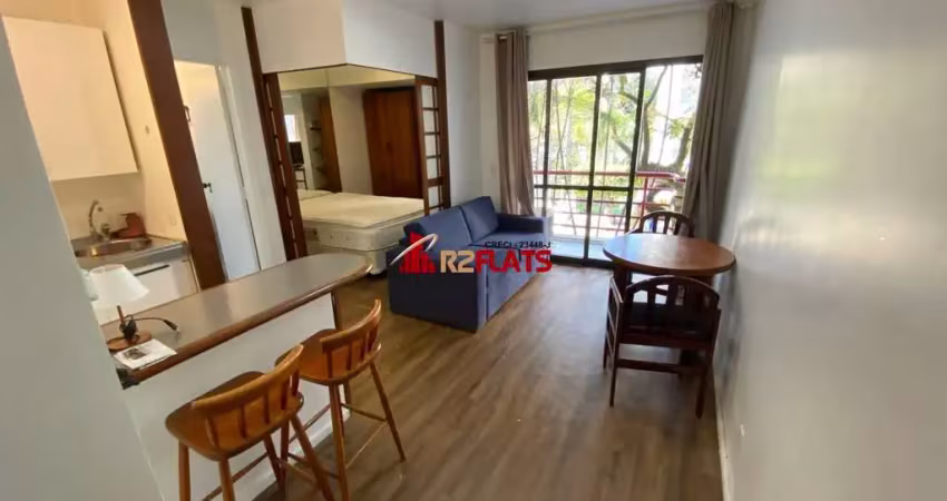 Apartamento com 1 quarto para alugar na Alameda Jauaperi, 1083, Moema, São Paulo