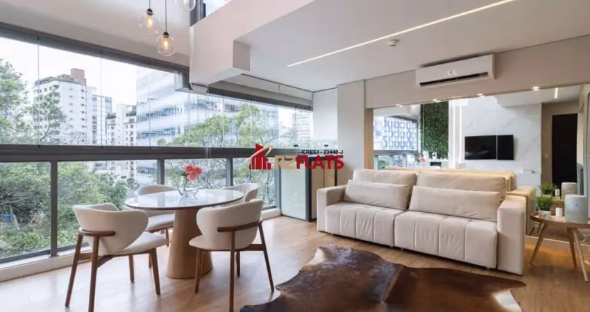 Flat com 1 quarto à venda na Rua Oscar Freire, 1375, Pinheiros, São Paulo