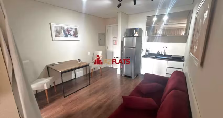 Flat com 1 quarto para alugar na Rua Quintana, 1012, Brooklin, São Paulo