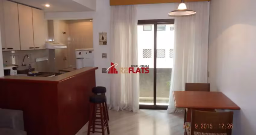 Flat com 1 quarto para alugar na Rua Araguari, 711, Moema, São Paulo