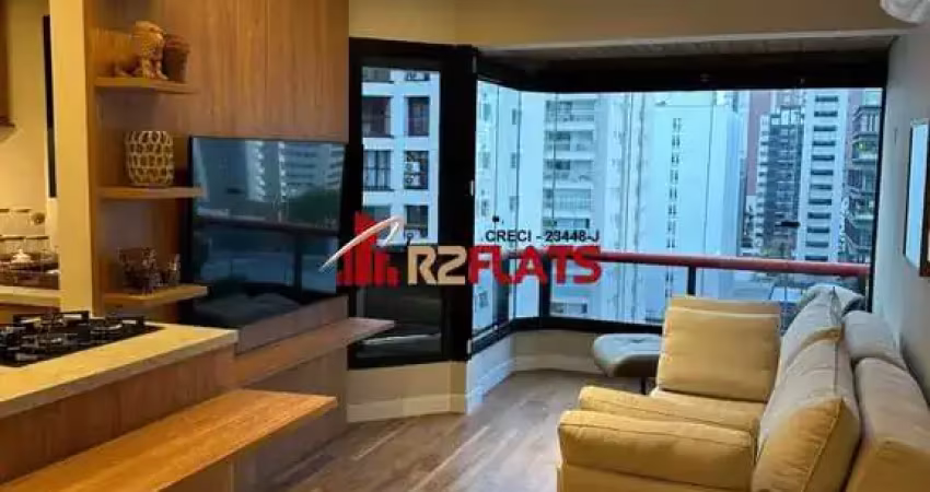 Flat com 1 quarto para alugar na Rua Leopoldo Couto de Magalhães Júnior, 539, Itaim Bibi, São Paulo