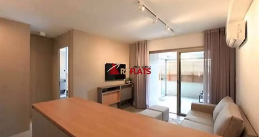 Flat com 1 quarto para alugar na Rua Oliveira Dias, 444, Jardins, São Paulo