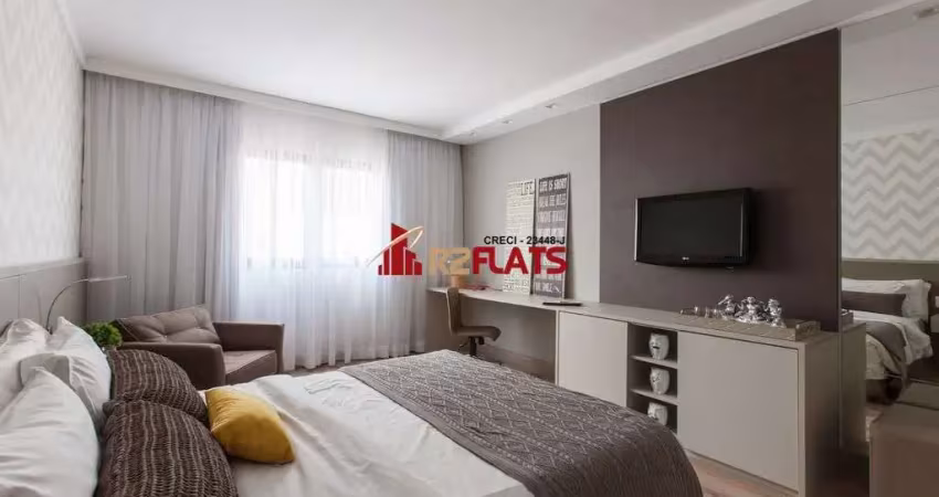 Flat com 1 quarto à venda na Rua Alcides Lourenço da Rocha, 136, Brooklin, São Paulo